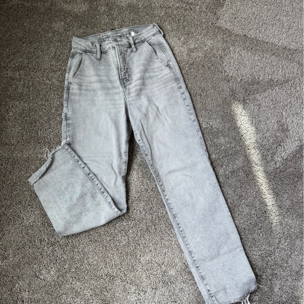 Stylish Gray Denim Jeans